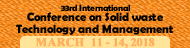 33rd International Conference on Solid waste Technology and Management