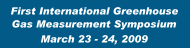 First International Greenhouse Gas Measurement Symposium