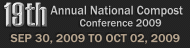 19th Annual National Compost Conference 2009