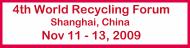 World Recycling Forum 2009